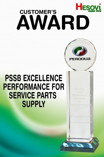 PSSB EXCELLENCE PERFORMANCE FOR SERVICE PARTS SUPPLY 2011/2012