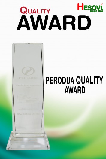 PERODUA MOST WELCOMING VENDOR AWARD 2009 