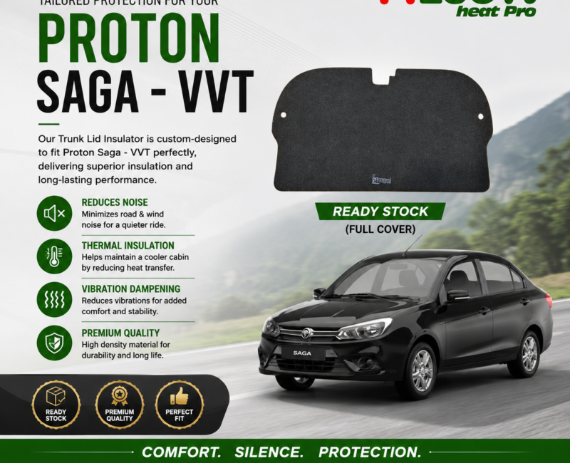 Proton Saga VVT MC1, MC2 (2016-2025) Trunk lid Cover